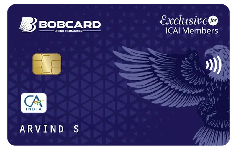 ICAI Exclusive BOBCARD Credit Card credit card