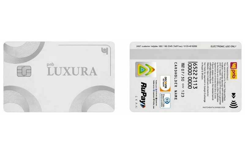 PNB Metal LUXURA RuPay Credit Card credit card