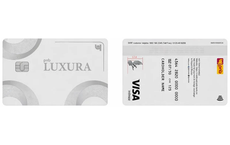 PNB Metal LUXURA Visa Credit Card credit card