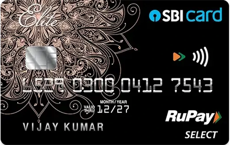 SBI Card ELITE credit card