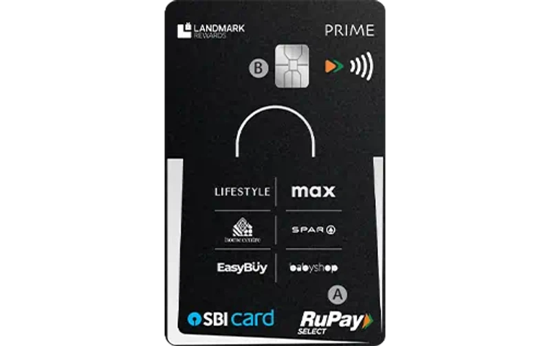 Landmark Rewards SBI Card PRIME