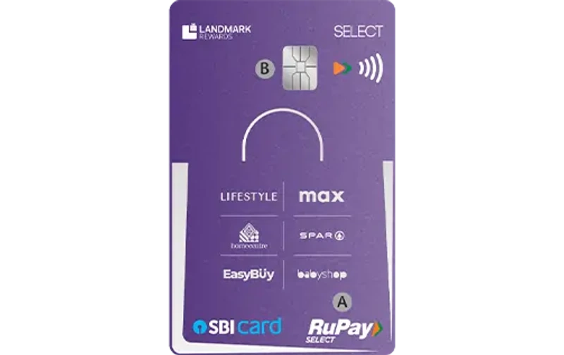 Landmark Rewards SBI Card SELECT