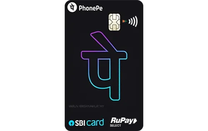 PhonePe SBI Card SELECT BLACK